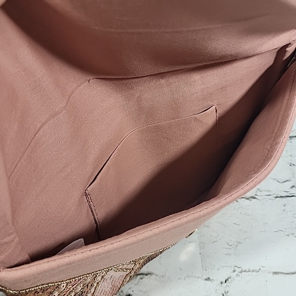 Francescas Dakota Sequin Patchwork Clutch Purse B… - image 6